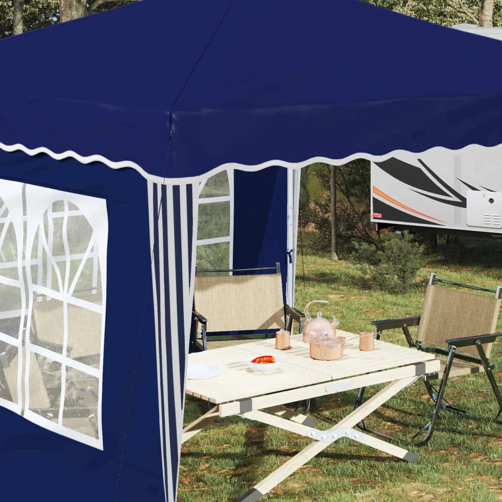Tenda per feste a pop-up Blu 288 x 288 x 245 cm Tessuto Oxford 42019758