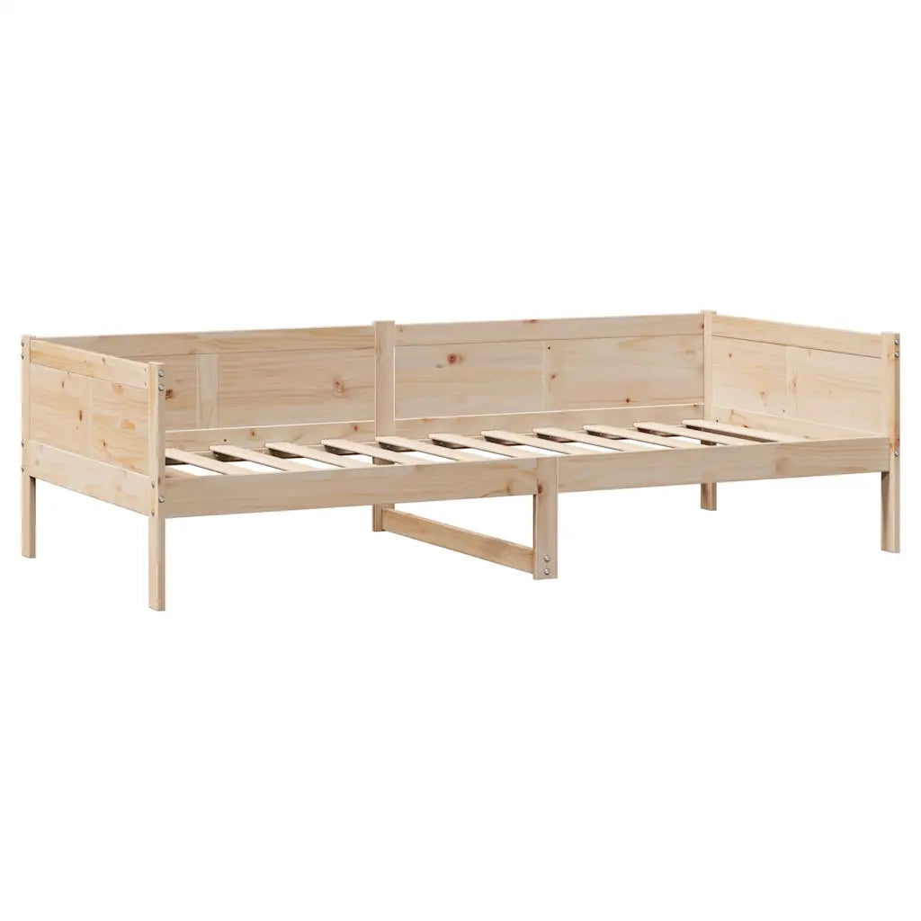 Dormeuse con Cassetti 80x200 cm in Legno Massello di Pino