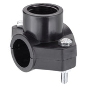 PRESA A STAFFA IN POLIPROPILENE Ø 25 x 1/2 - pz 2  - Blister Koncreto
