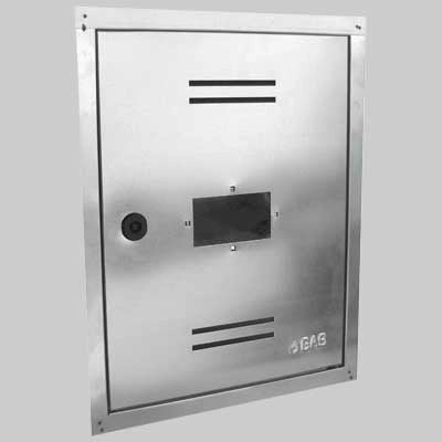 SPORTELLO PER CONTATORE GAS ZINCATO  500 x 400 x 20     MADE IN ITALY