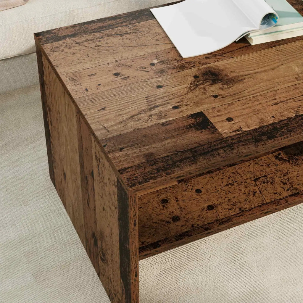 Tavolino da salotto Legno vecchio 100 x 50 x 40 cm 8000290