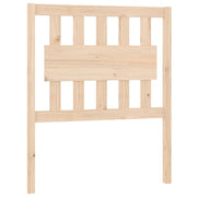Testiera | Testata per Letto 80,5x4x100 cm in Legno Massello di Pino