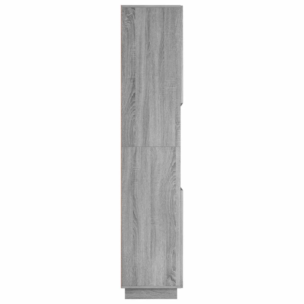 Mobile da bagno Sonoma grigio 36.5 x 38 x 180 cm 8011600