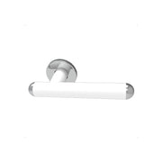 Porta rotolo serie giotto inox bianco opaco