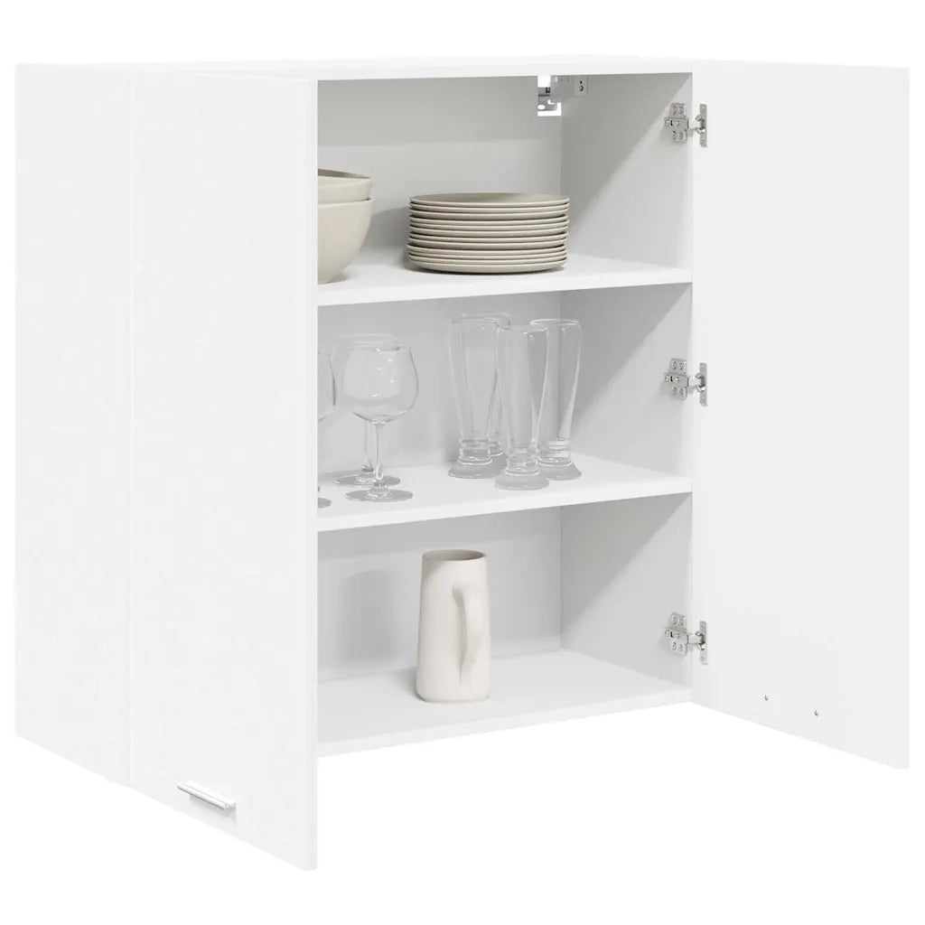 Armadio pensile Bianco 80 x 31 x 80 cm Legno multistrato 884282