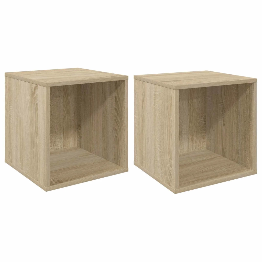 Scatola per album in vinile 2 pz Rovere Sonoma 8012847
