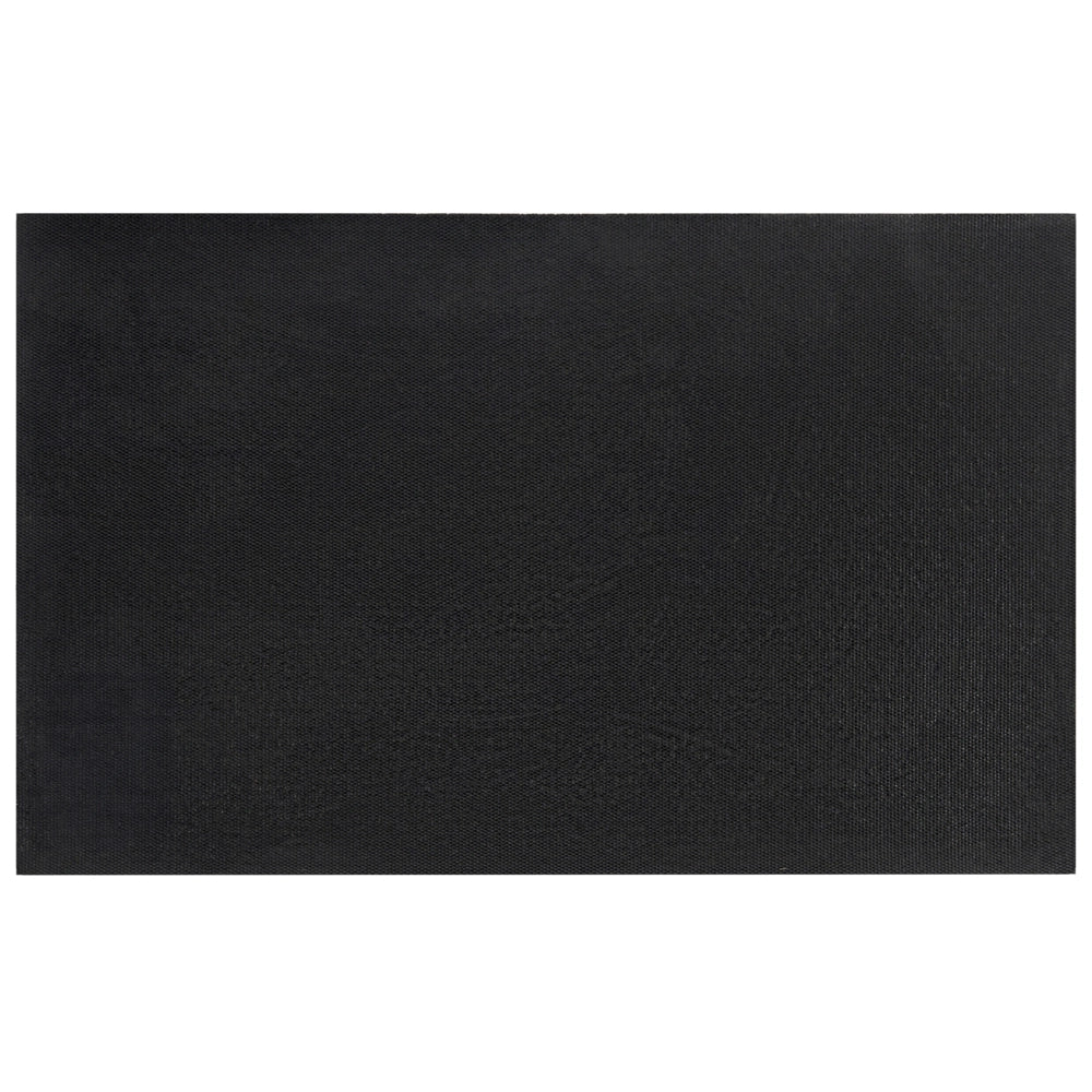 Zerbino in fibra di cocco naturale con fondo antiscivolo 60 x 90 cm Antiscivolo Decorativo Motivo foglie Zerbino di benvenuto