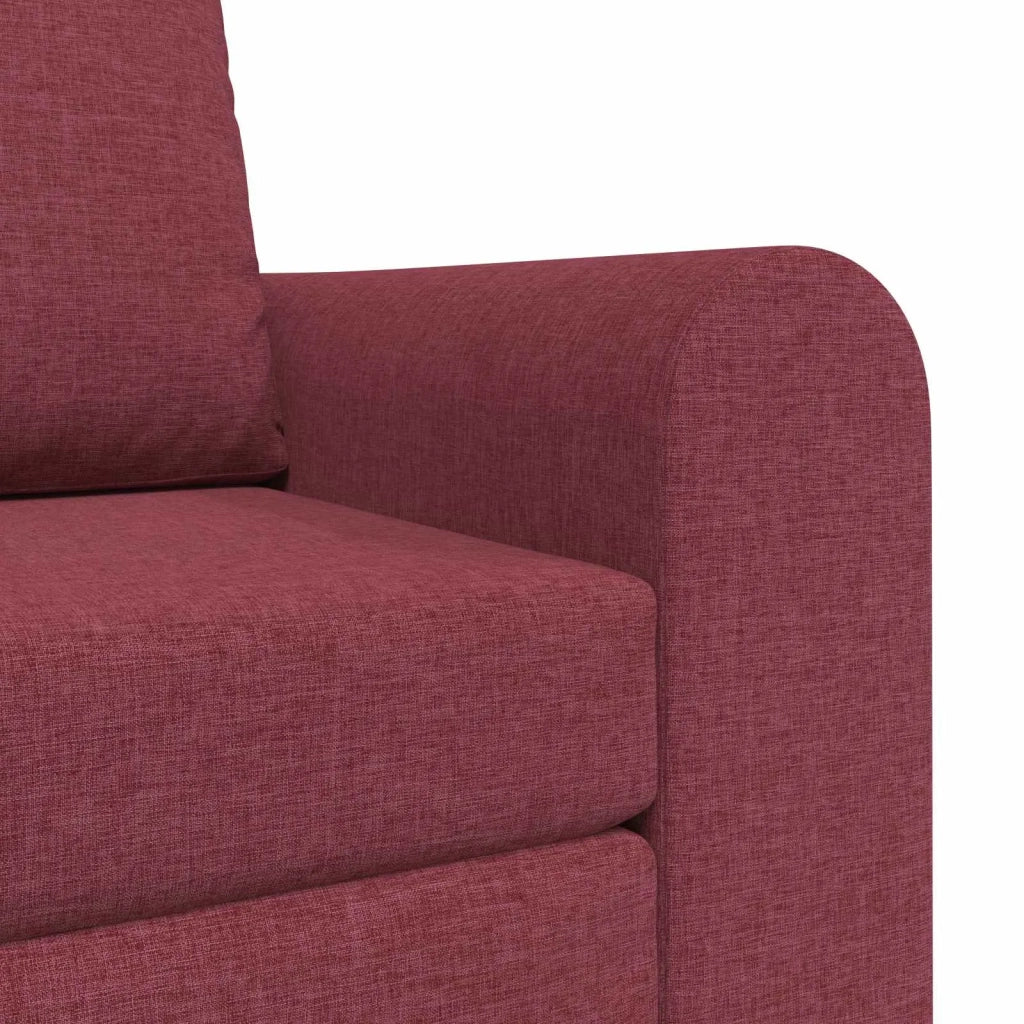 Divano letto Rosso Vino 98 x 71 x 83 cm Tessuto 4106658