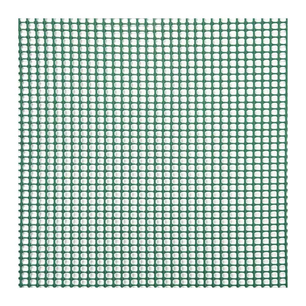 Rete di Recinzione in Plastica a Maglia Quadra 5 cm per Giardino Orto Verdemax Formato: 0,5 x 5 Mt