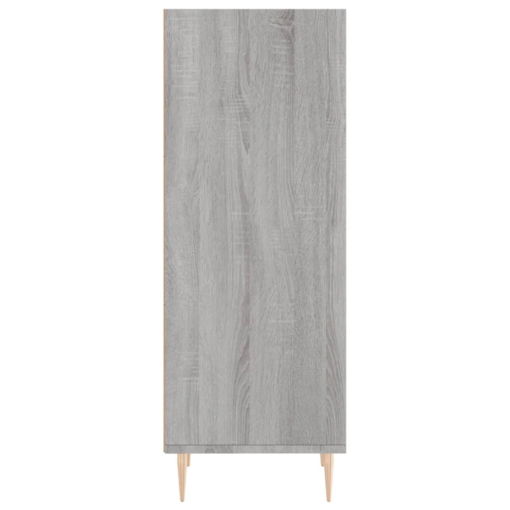 Buffet credenza cassettiera armadio mobile contenitore organizer cucina soggiorno salotto Sonoma 34,5 x 32,5 x 90 cm legno ingegnerizzato grigio 02_0036297