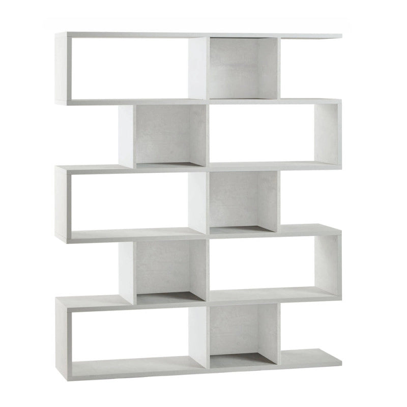Libreria Modulare H178 L150 Kit Ossido Bianco cm 150x38x180h - Sarmog