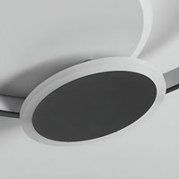 Lampada Da Soffitto App1709-c Black Led