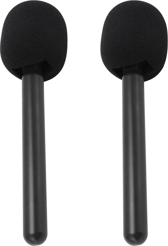 Adattatore per microfono manuale per Rode Wireless GO II - 2 pezzi - Montaggio per microfono per Hollyland Lark 150 - Synco G1 - Movo - ecc. - Incluso