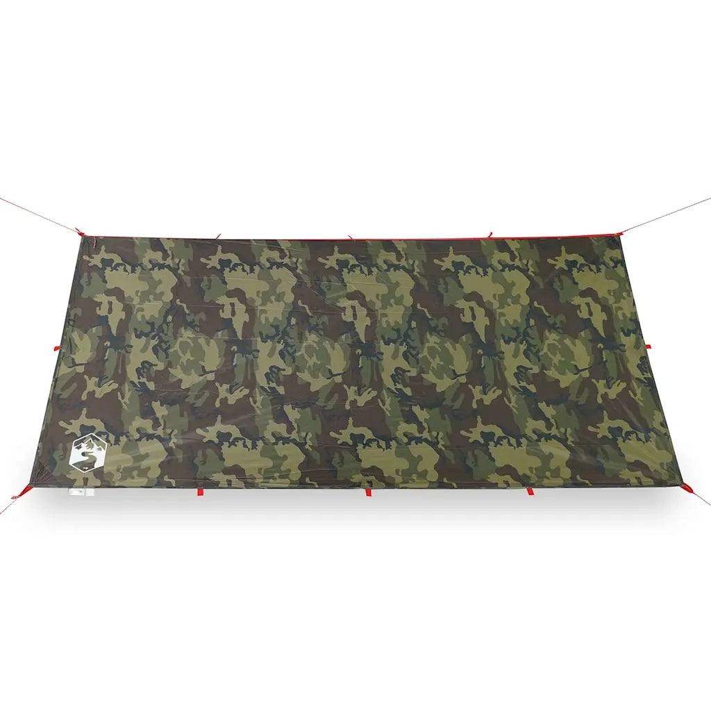 Telone da Campeggio Mimetica 366x306 cm Impermeabile 4009596