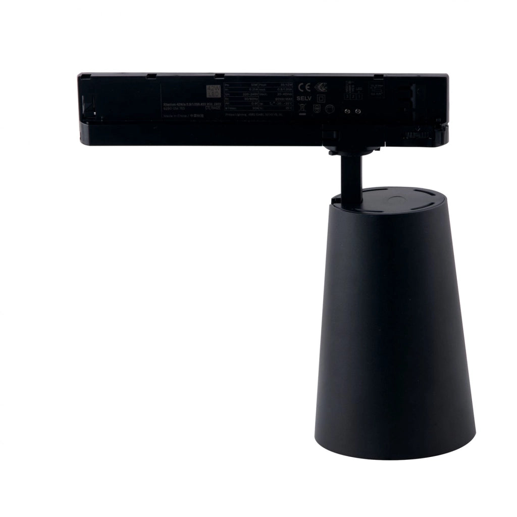FARO BINARIO LED KONE NERO 13W 1300LM 4000K CRI90 16X11X6,2CM