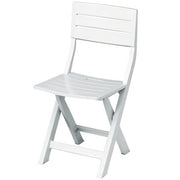 SEDIA RESINA GILDA PIEGHEVOLE BIANCO- 4,0 pz