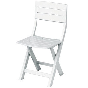 SEDIA RESINA GILDA PIEGHEVOLE BIANCO- 4,0 pz