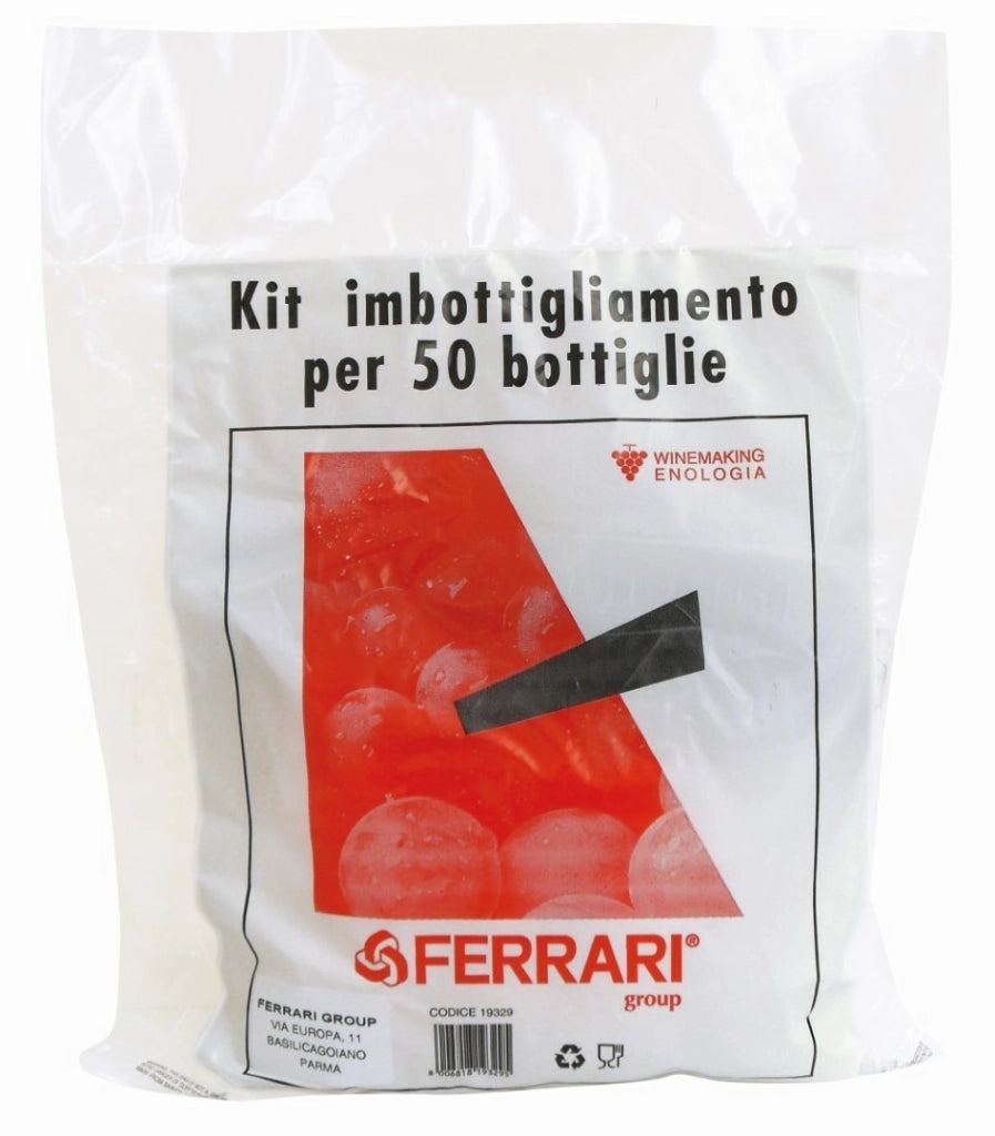 Kit 50 Tappi In Plastica Alettati Con 50 Gabbiette Ferrari - Ferrari Group