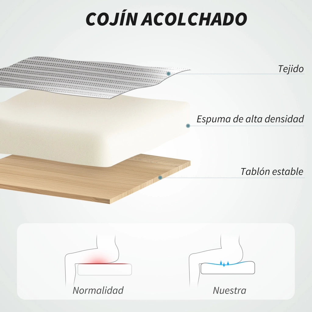 Sedia da ufficio in rete traspirante ¨C zephmum ¨C grigio, regolabile in altezza