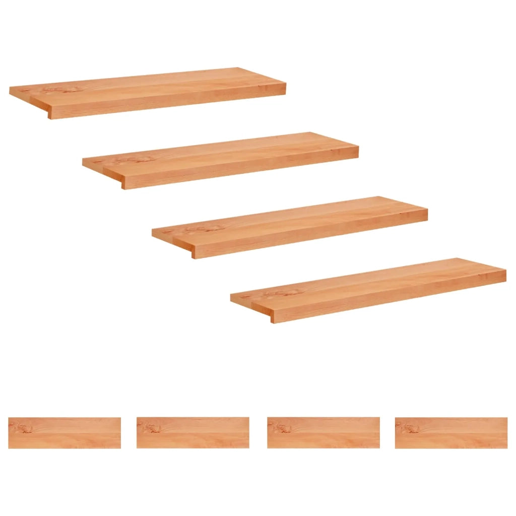 Tappeti per scale 8 pz 90 x 30 x 2 cm Vernice 3446288
