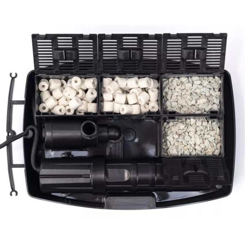 Aquael Wigry 4000 - filtro 3in1 con UV per laghetti fino a 4000 litri