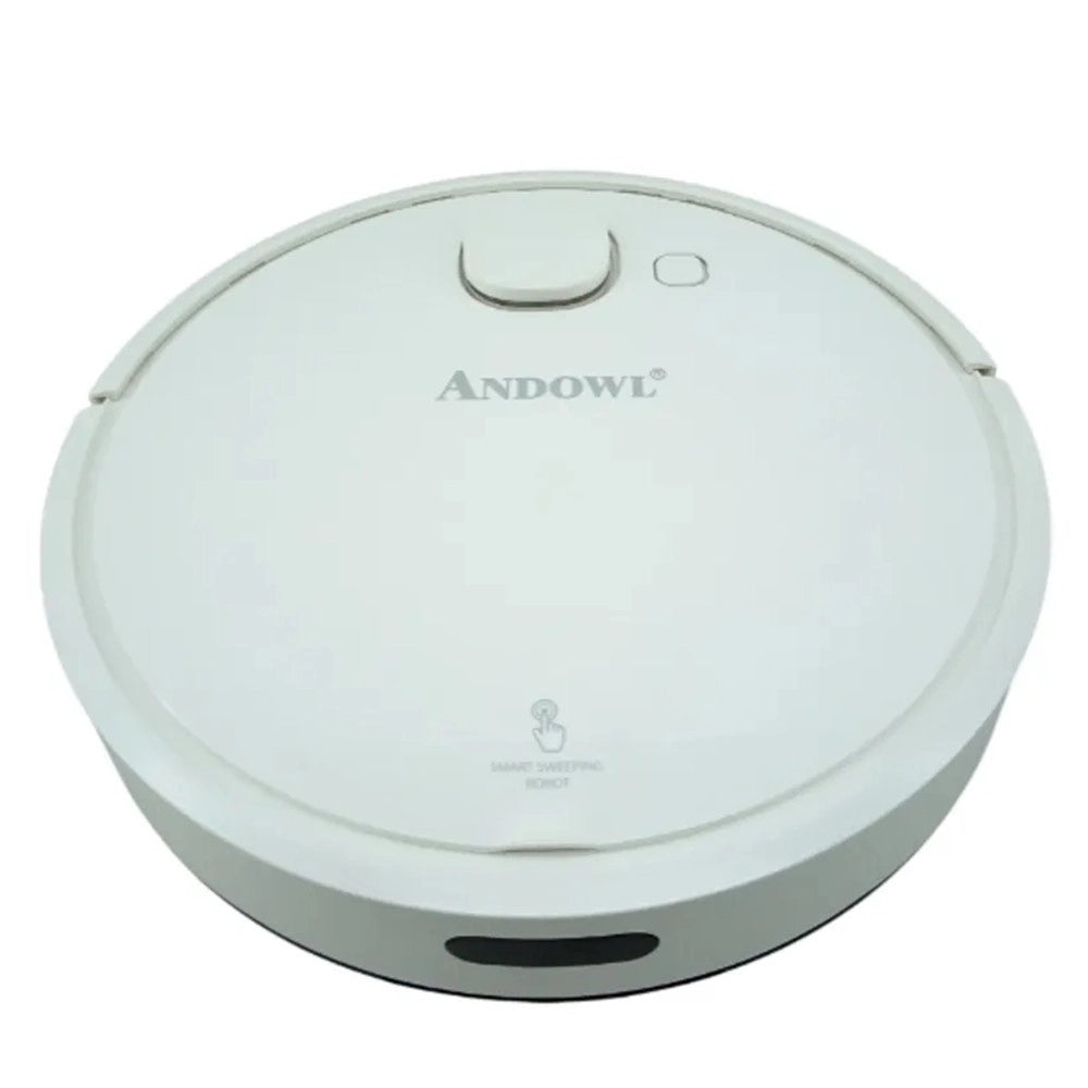 Trade Shop - Aspirapolvere Robot Spazzante Automatico Ricaricabile Usb Per Pulizia Casa Bianco Q-sd650 -