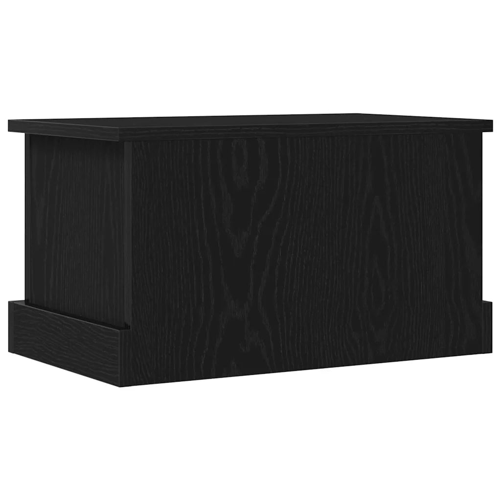 Scatola di Stoccaggio Rovere nero 50 x 30 x 28 cm 862825