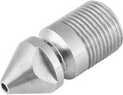 Filtro di scarico in acciaio inossidabile 304 - 3/8 BSP - Filtro di scarico per pulizia - Spreedatore di getto d'acqua - Fessure posteriori - Pressione di lavoro 250 bar - Filtro di scarico