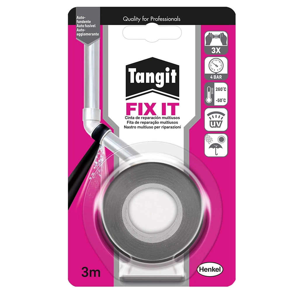 NASTRO AUTO-AGGLOMERANTE 'FIX IT' TANGIT 3 mt - TANGIT