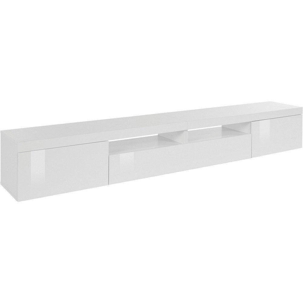 Mobile porta tv 2 ante con un'anta 240 240x40x35cm - SOLSTICE