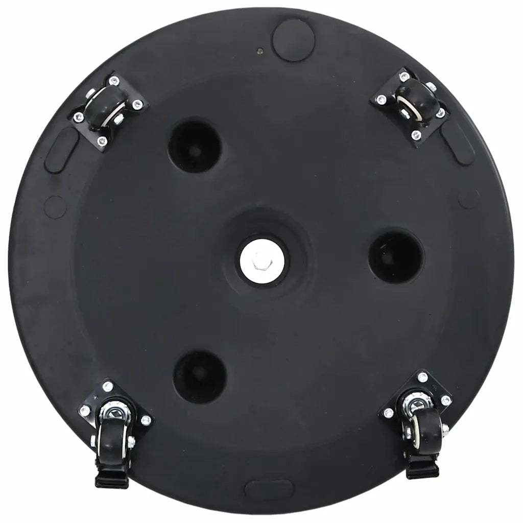 Base per ombrellone Art d¨¦co Nero ? 45 x 39,5 cm Ferro CFW2634338