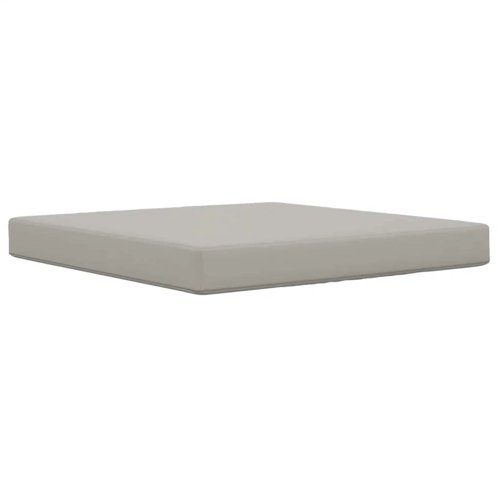Cuscino per divano da esterno 3 pcs Grigio Poliestere