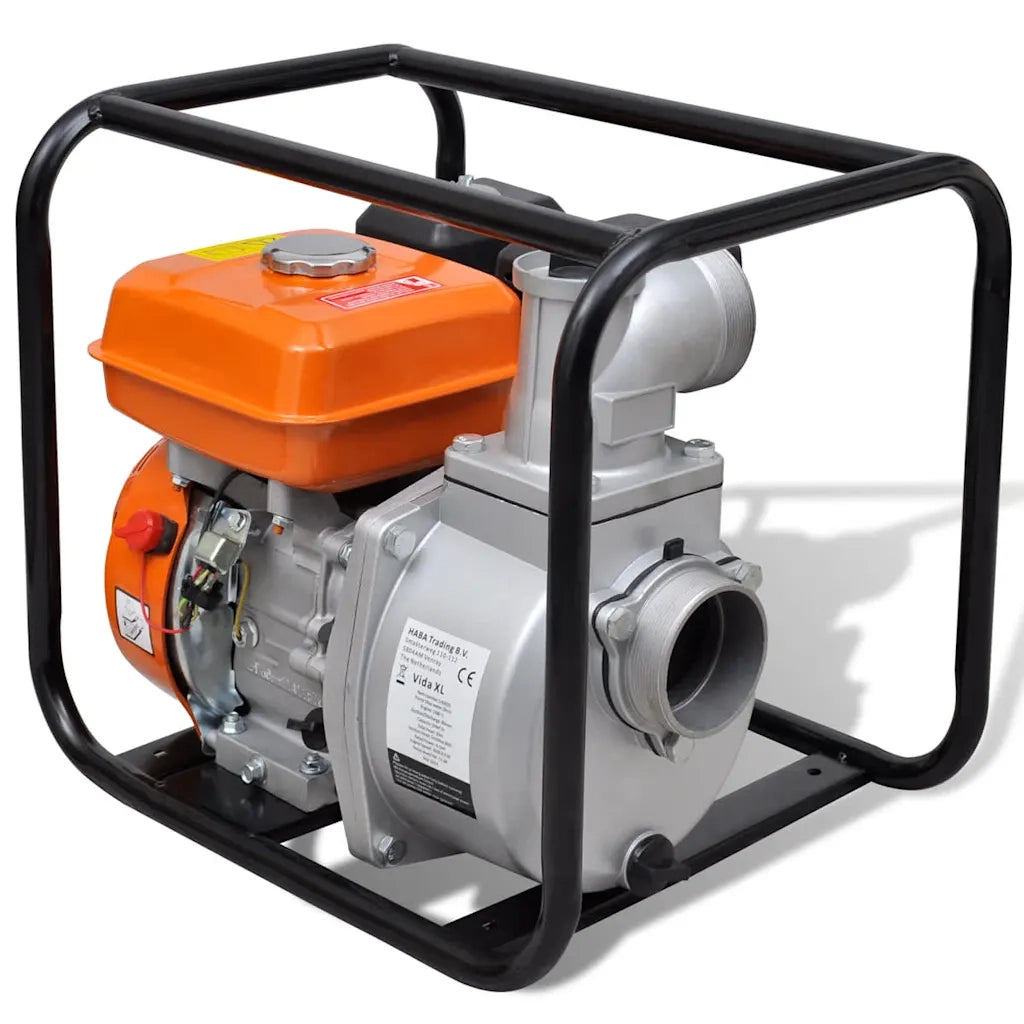 Pompa d'Acqua Motore a Benzina 80 mm Attacco 4800 W 140935