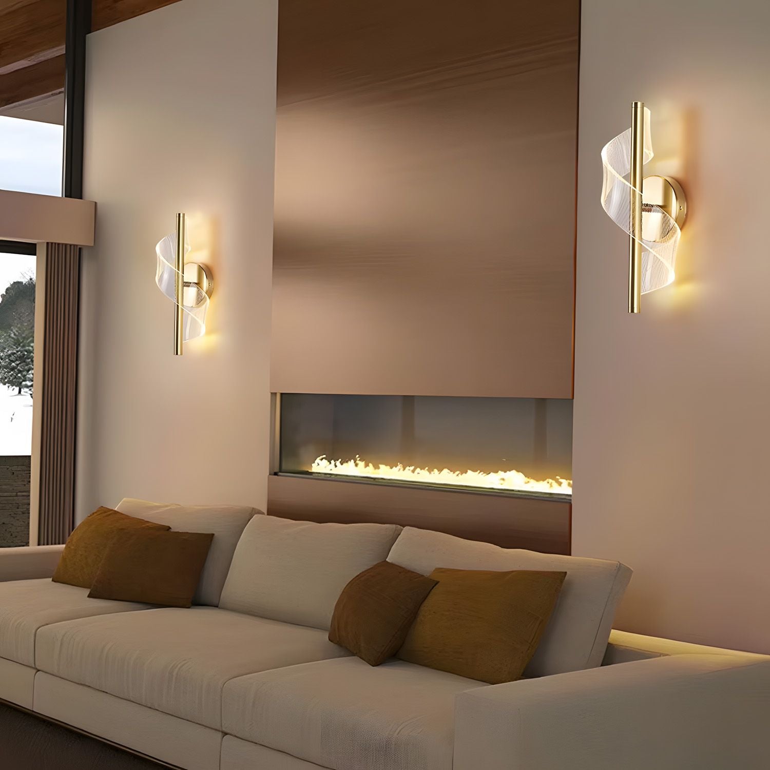 Lampada Da Parete Led G032-w Gold