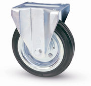 RUOTA INDUSTRIALE D 150 MM GOMMA 80/A PIASTRA FIS- AVO- 1,0 pz