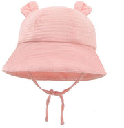 Cappello per bambini unisex, protezione UV, con ombrello per bambini, per ragazze e ragazzi, per bambini in età prescolare, per bambini che giocano in spiaggia