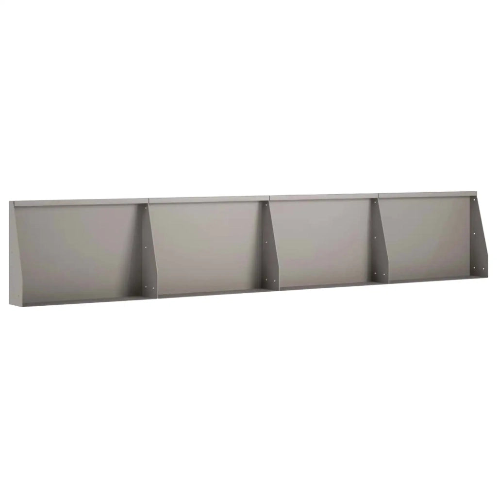Muro di contenimento 4 pz 60 x 12 x 40 cm Acciaio Corten 3449085