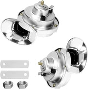 Fischietto elettrico - 300 dB suono assordante - Argento - Impermeabile e potente - Adatto per camion e barche