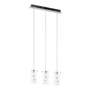 Lampadario Italux Shine cromato 3 luci G4 MD4507-9A