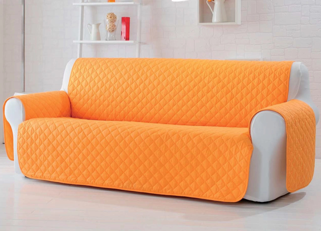Copridivano Genius Natural Double Face - 2 Posti - Tortora-Marrone