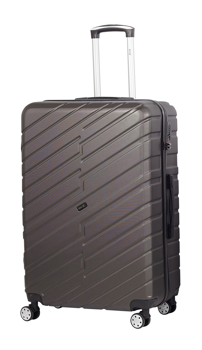 Trolley Valigia Grande Rigido 4 Ruote TSA in ABS Ravizzoni Cuba Grigio