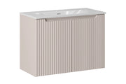 Set mobili bagno 80 cm con lavabo per mobile SKY Nova Cashmere 80 x 1401 x 40 cm