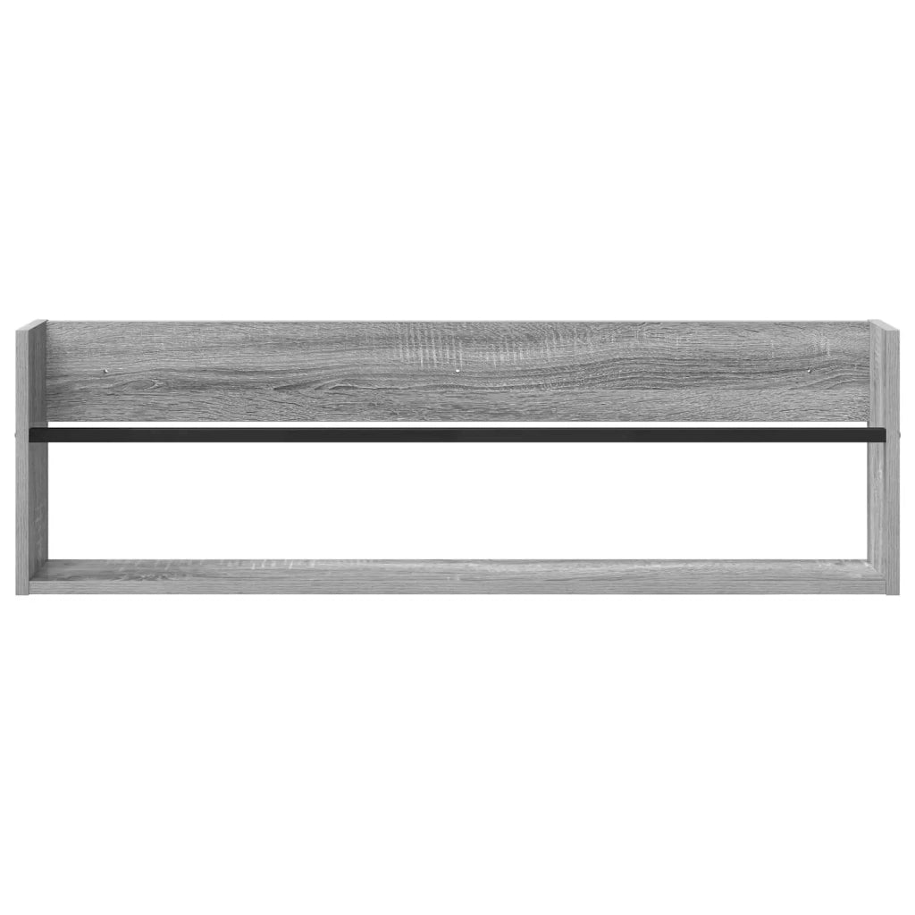 Scaffale per riviste Grigio Sonoma 100 x 12 x 30 cm CFW9520429