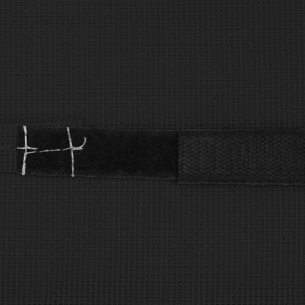 Poggiatesta per Sdraio Nero 40x7,5x15 cm in Textilene 47932