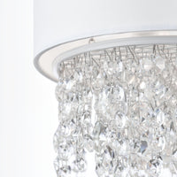 Lampada pendente Modern in Metallo Manfred Bianco