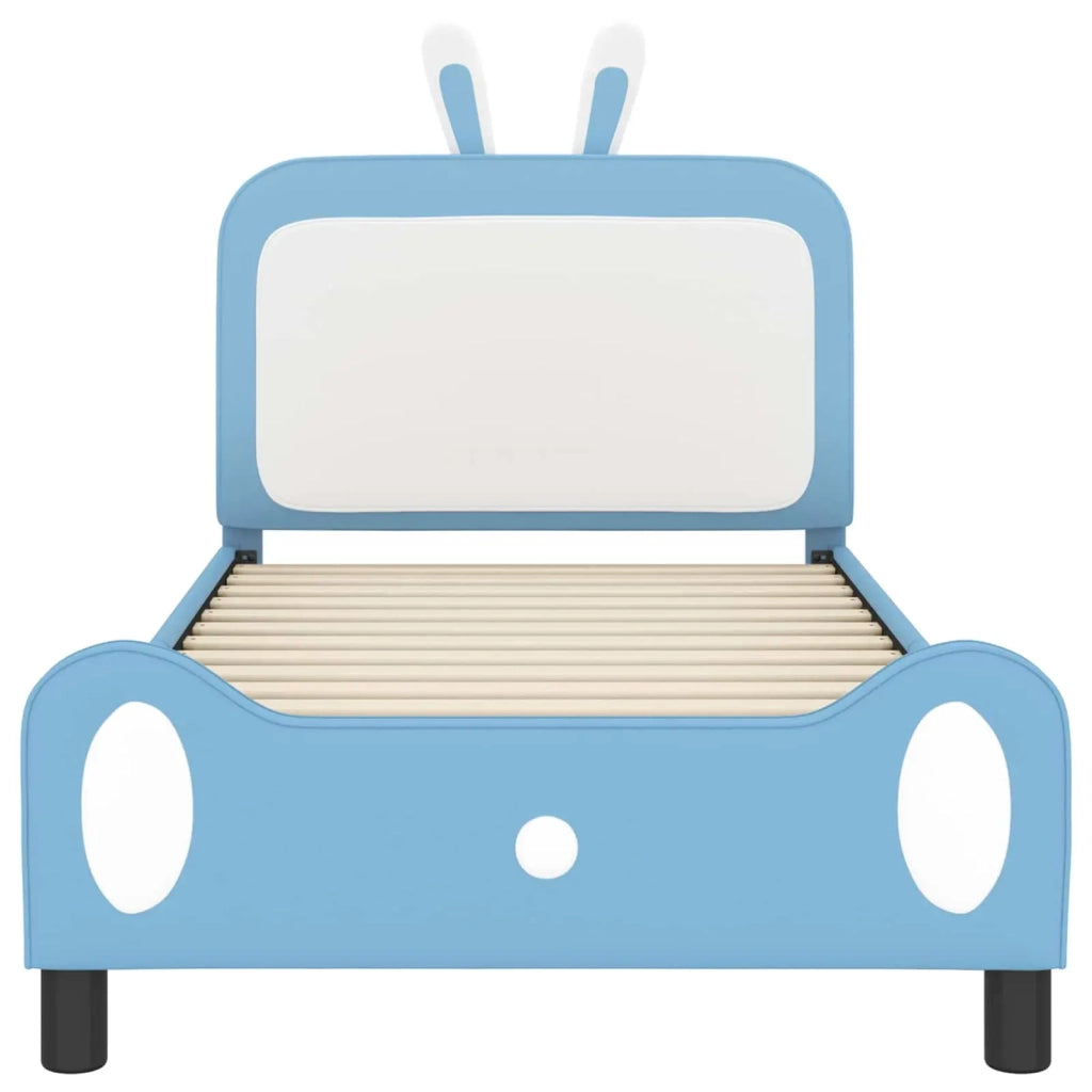 Struttura letto bambini con testata-Giroletto per bambini Blu 90 x 200 cm PU 237817