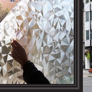 Foglia di protezione per finestre, ondeggiante, senza adesivo, decorativa, buona protezione della privacy per la doccia, cabina doccia e porte, camerino, 105 x 400 cm