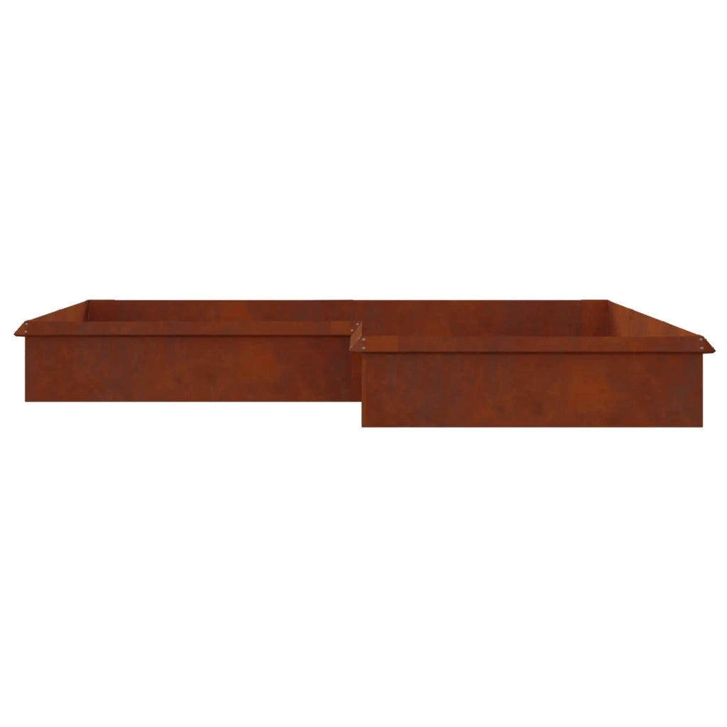 Recinzioni per lumache 16 pcs Ruggine 874890