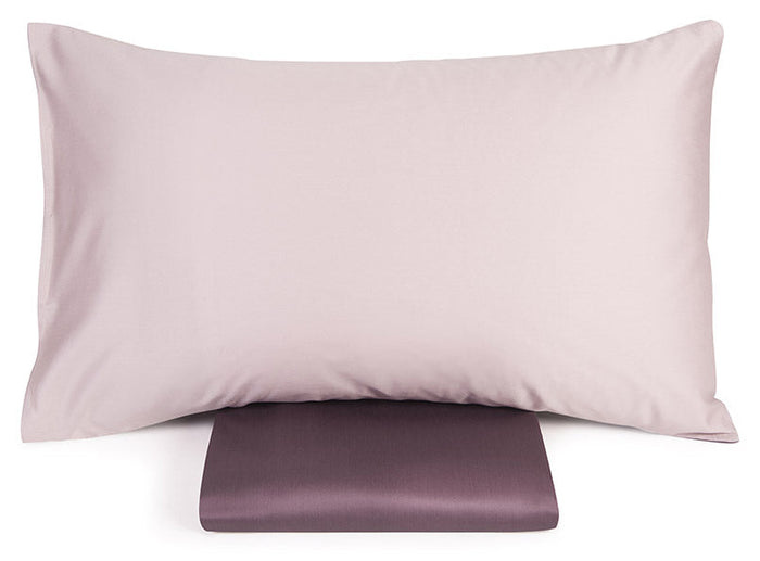 Copripiumino Matrimoniale Double Face con Federe Mitera Madreperla Incenso e Georgia