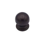 Pomolo fisso per porta SAGUATTI 169/50IB in alluminio marrone opaco